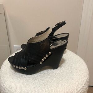 Michael Kors woven wedge  sandals